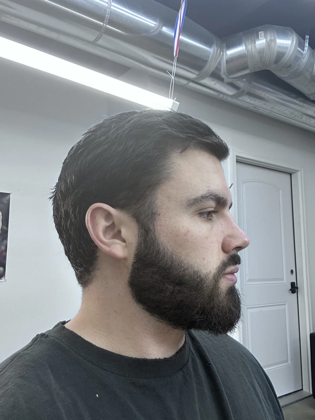 Beard trim and line up
